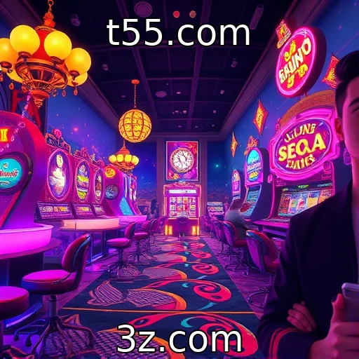 Tendências de design visual em jogos de cassino